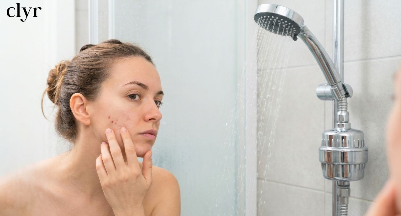 can hard water cause acne