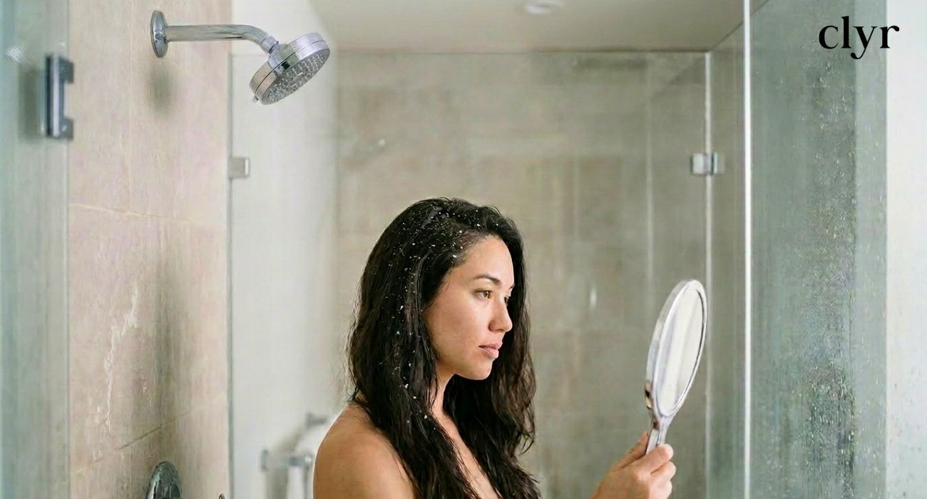 can hard water cause dandruff