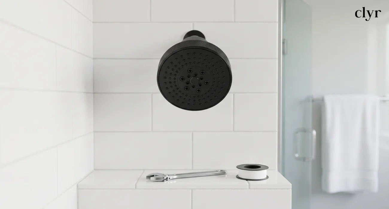 can renters install a shower filter without a plumber
