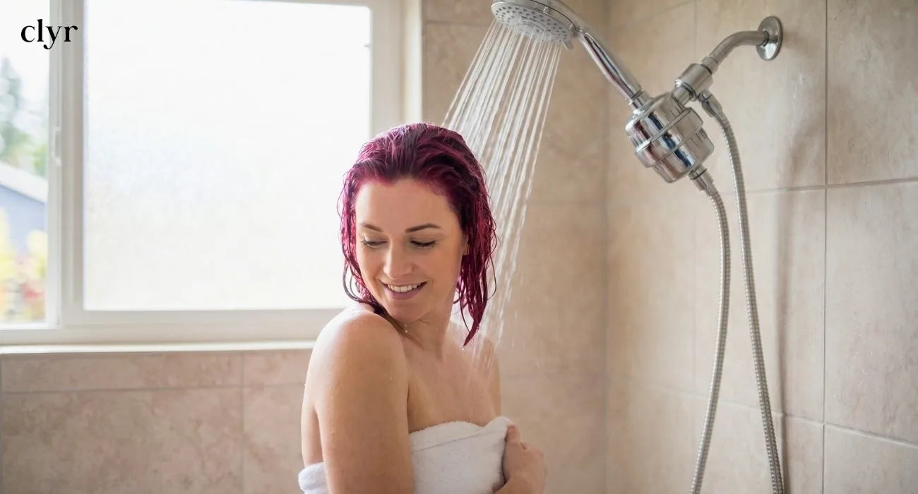 How Shower Filters Protect Color Treated Hair from Fading