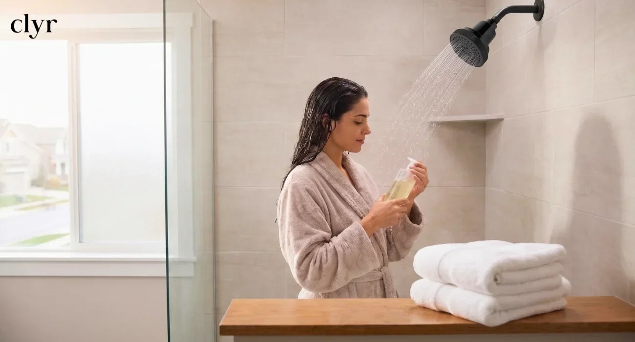 how shower water quality affects your hair care routine