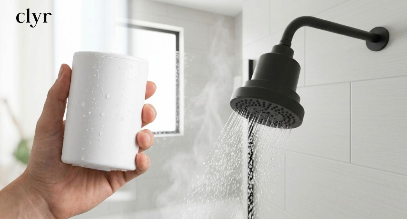 how to replace a shower filter