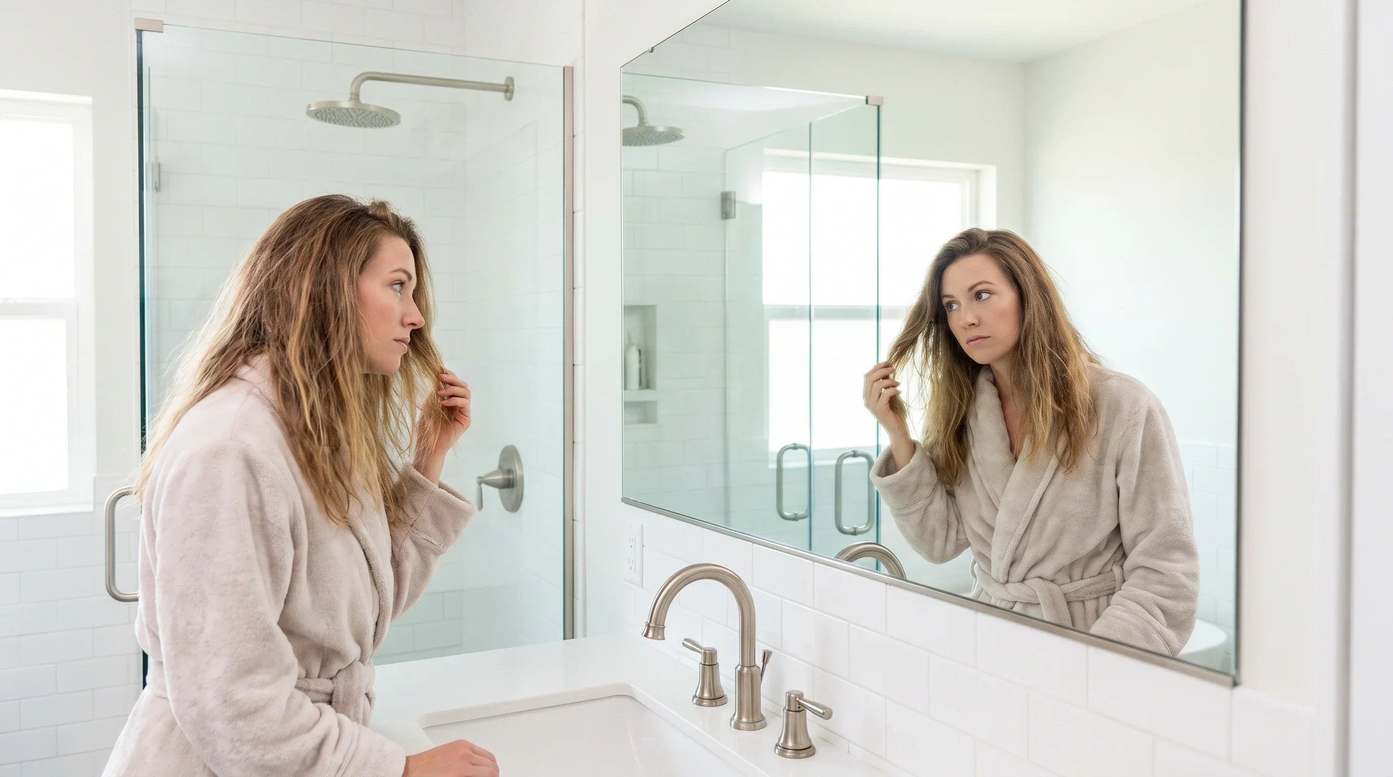 how to tell if hard water is damaging your hair