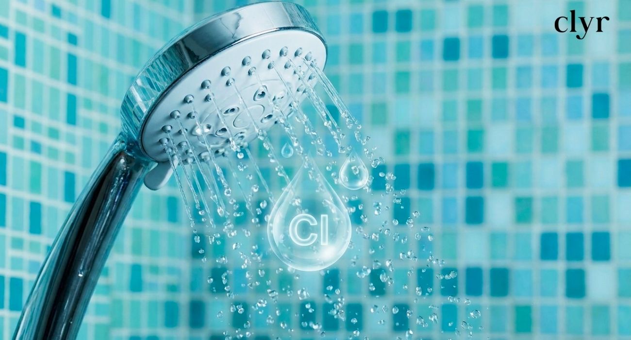 is there chlorine in shower water