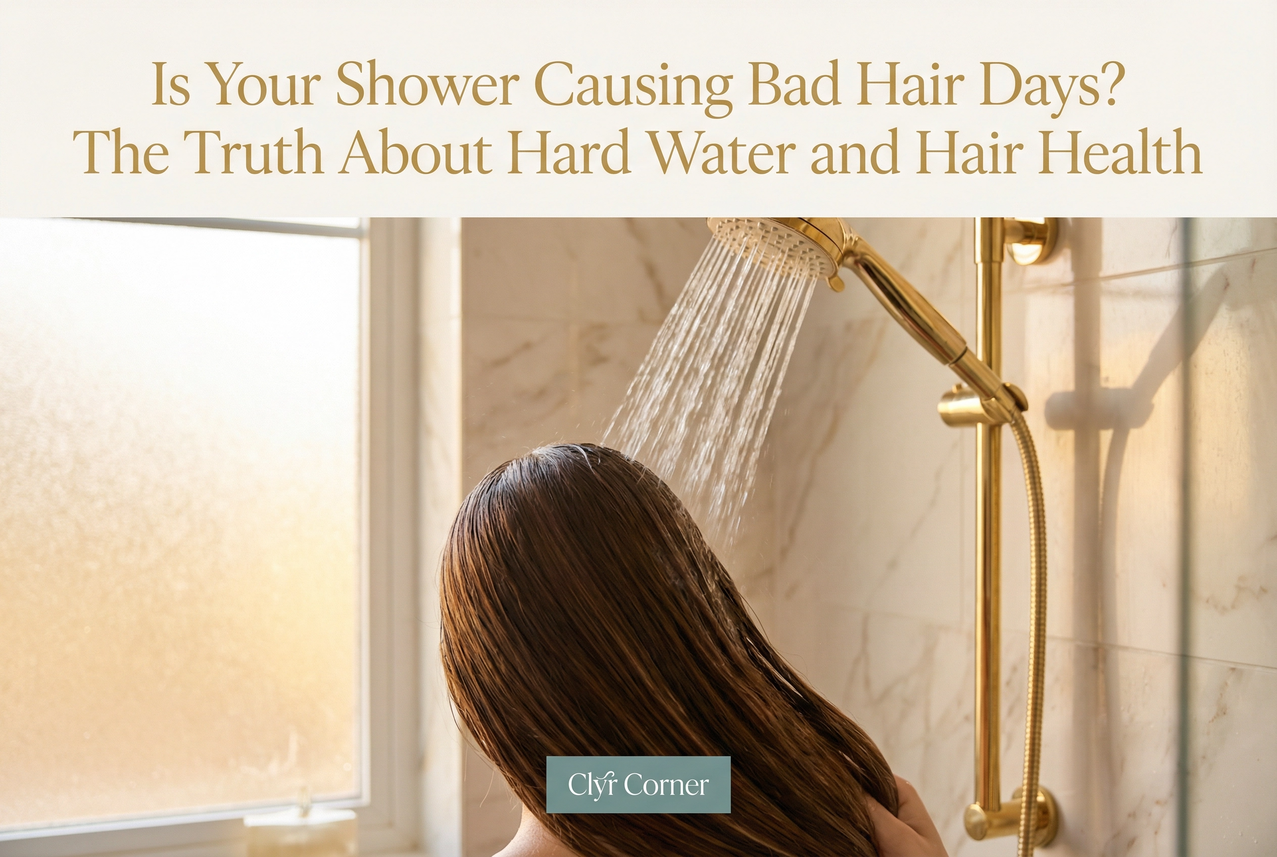 Is Your Shower Causing Bad Hair Days? The Truth About Hard Water and Hair Health