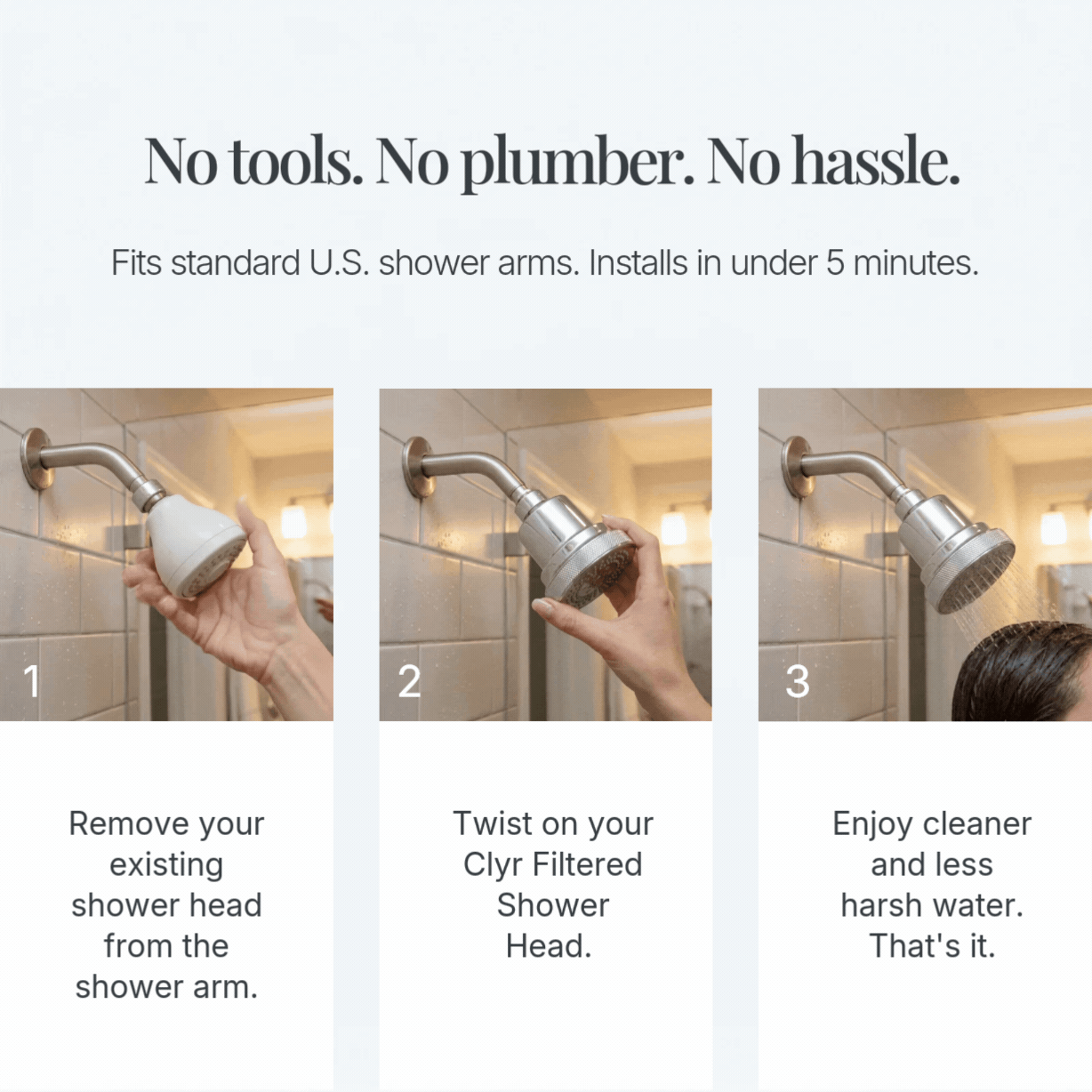The Filtered Shower Head 1.0